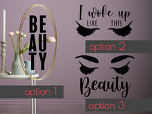 Load image into Gallery viewer, Affirmation quote, motivational quote, love decal, christmas gift for girlfriend, women owned business, confidence, mirror decal
