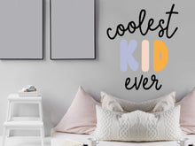 Load image into Gallery viewer, Kids wall decor, children wall sticker, cute wall decor, nursery wall decal, nursery wall decor, bright wall decor, colorful room decor
