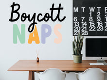 Load image into Gallery viewer, Kids wall decor, children wall sticker, cute wall decor, nursery wall decal, nursery wall decor, bright wall decor, colorful room decor