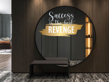 Load image into Gallery viewer, Motivational quote, affirmation decor, gift for boss, christmas gift, gold decor, women owned business, office decor, confidence, mirror