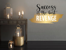 Load image into Gallery viewer, Motivational quote, affirmation decor, gift for boss, christmas gift, gold decor, women owned business, office decor, confidence, mirror
