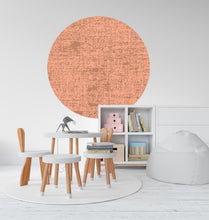 Load image into Gallery viewer, Boho Texture Look Wall Decal, Circle Wall Decal Sticker, Bohemian Mid Century, Bed Arch Sticker, Hedboard Wall Decal, Arch Wall Decal 112LU