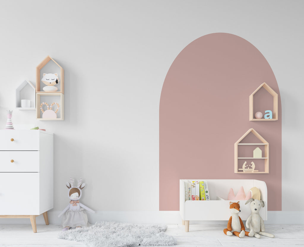 Boho Wall Decal, Nursery Boho Arch Decor, Bed Arch Sticker, Hedboard Wall Decal, Arch Wall Decal, Arch Wall Decal Sticker, Wall Decal 115LU