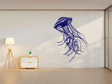 Load image into Gallery viewer, Jellyfish wall decal, Jellyfish wall art Modern wall stickers, Jellyfish bathroom decor, Jellyfish Room wall art Jellyfish Home Decor 077RS