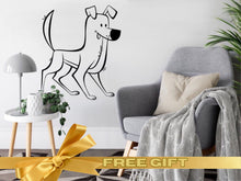 Load image into Gallery viewer, Pet Stickers Dog Owner Gift Akita Inu Dog Stickers Vinyl Decal Wall Decor Dog Grooming Vet Tech Week Office Wall Decal Kids Wall Decal Mural