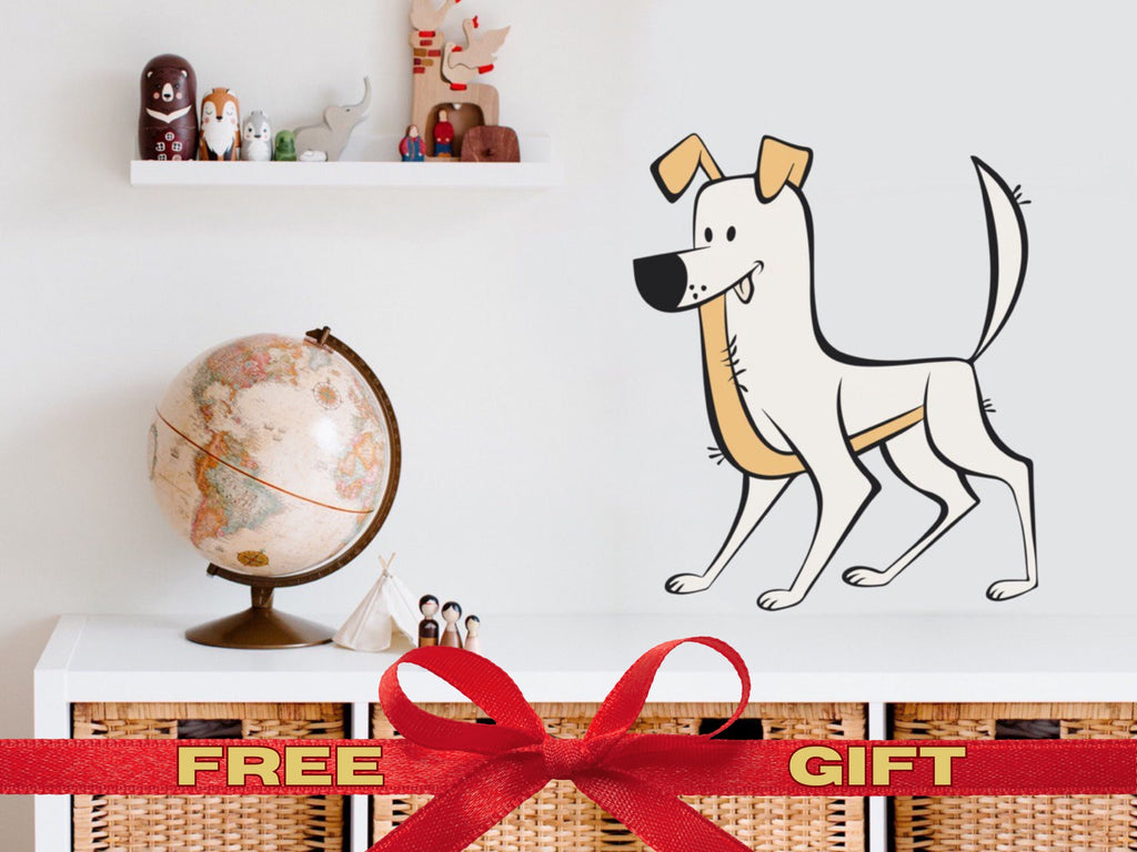 Nursery Wall Decals Akita Inu Kids Wall Decal for Kids for Kids Dog Stickers Pet Stickers Funny Stickers Personalized Dog Wall Decor Sticker