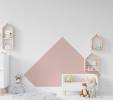 Load image into Gallery viewer, Boho Irregular Geometric Wall Decal, Nursery Wall Decal Sticker Vinyl, Bohemian Mid Century, Bed Arch Sticker, Hedboard Wall Decal 120LU