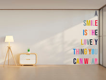Load image into Gallery viewer, Dental wall decor Smile Dental Stickers Dental Clinic Wall Decal Door Wall Sticker Dental Clinic Wall Décor Tooth wall decal Art 087RS