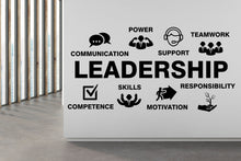 Load image into Gallery viewer, Leadership Wall Decor Customers Wall Decal Trust Leadership Innovation Office Exellence Teamwork Stickers Custom office Gift 088RS