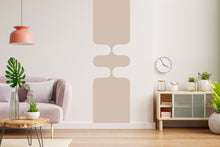 Load image into Gallery viewer, Mid Century Modern Abstract Wall Art Contemporary Boho Wall Decal, Hedboard Wall Decal, Bohemian Wall Decal, Arch Wall Decal Sticker 156LU