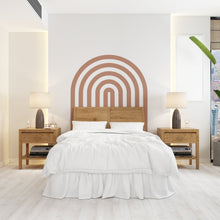Load image into Gallery viewer, Rainbow Full Arch, Boho Wall Decal, Bed Arch Sticker, Hedboard Wall Decal, Arch Wall Decal, Mid Century Modern Boho Wall Decor 157LU