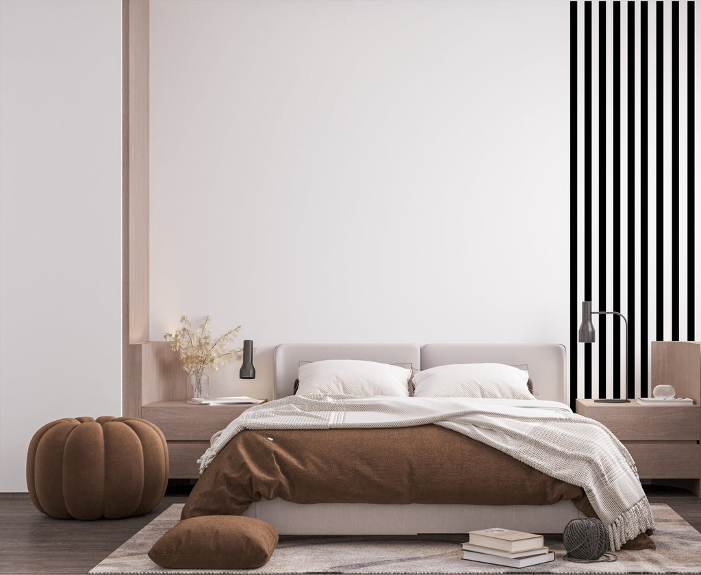 Lines Wall Decal, Thin Stripes Sticker, Boho Stripes Straight Stripes Sticker, Modern Wall Decal, Nursery Kids Room Decal, Home Decor 125LU