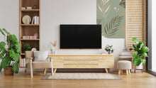 Load image into Gallery viewer, Arch Wall Decal for Living Room TV Background, Wall Sticker Tv Wall decor, Boho Wall Decal, Arch Sticker, Bedroom, Hedboard Wall Decal 159LU