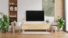 Load image into Gallery viewer, Arch Wall Decal for Living Room TV Background, Wall Sticker Tv Wall decor, Boho Wall Decal, Arch Sticker, Bedroom, Hedboard Wall Decal 159LU