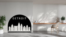Load image into Gallery viewer, Dallas City Skyline Arch Wall Decal Vinyl Sticker City Dallas Wall Decal Vinyl Sticker Home Decor Headboard Decal Living Room Office 163LU