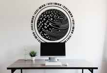 Load image into Gallery viewer, Circuit Board Wall Decal, Technology Vinyl Wall Art Decals, Computer Circuit Decor, Binary Code Software Science Wall Sticker Office 168LU