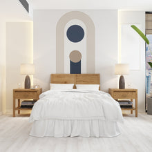 Load image into Gallery viewer, Boho Wall Decal, Bed Arch Sticker, Rainbow Full Arch, Arch Mid Century, Hedboard Wall Decal, Arch Wall Decal, Arch Wall Decal Sticker 130LU