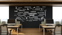 Load image into Gallery viewer, Company Name Wall Decal Teamwork Wall Decor Office Wall Decal Idea Teamwork Business Worker Inspire Office Decor Motivation Stickers 141LU