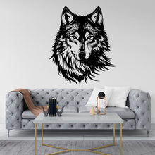 Load image into Gallery viewer, Wolf Wall Decal, Wolf Wall Art, Wolf Room Wall Decor Wolf Room Wall Sticker Wolf Wall Decor Animals Stickers 108RS