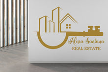 Load image into Gallery viewer, Real Estate Wall Decor Office Wall Decal Relator Business Worker Real Estate Office Decoration Motivation Stickers Mural Unique Gift 107RS
