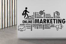 Load image into Gallery viewer, Marketing Wall Decal, Marketing Office Wall Decal, Marketing Office Wall Decor, Office Decals, Office Wall Art, Office Stickers 078RS
