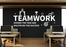 Load image into Gallery viewer, Teamwork Wall Decor Office Wall Decal Idea Teamwork Business Worker Inspire Office Decoration Motivation Stickers Mural Unique Gift 110RS