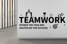 Load image into Gallery viewer, Teamwork Wall Decor Office Wall Decal Idea Teamwork Business Worker Inspire Office Decoration Motivation Stickers Mural Unique Gift 110RS