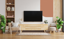 Load image into Gallery viewer, Arch Wall Decal for Living Room TV Background, Wall Sticker Tv Wall decor, Boho Wall Decal, Arch Sticker, Bedroom, Hedboard Wall Decal 158LU