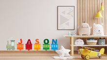 Load image into Gallery viewer, Train Wall decal | Nursery Train Decal | Personalized Wall Decor | Children Room Decor | Boys Train Room Decor | Playroom Train Decal 113RS