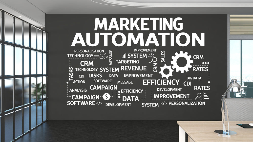 Marketing Automation Wall Decal, Marketing Office Wall Decal, Marketing Office Wall Decor, Office Stickers Decals, Office Wall Art 217LU