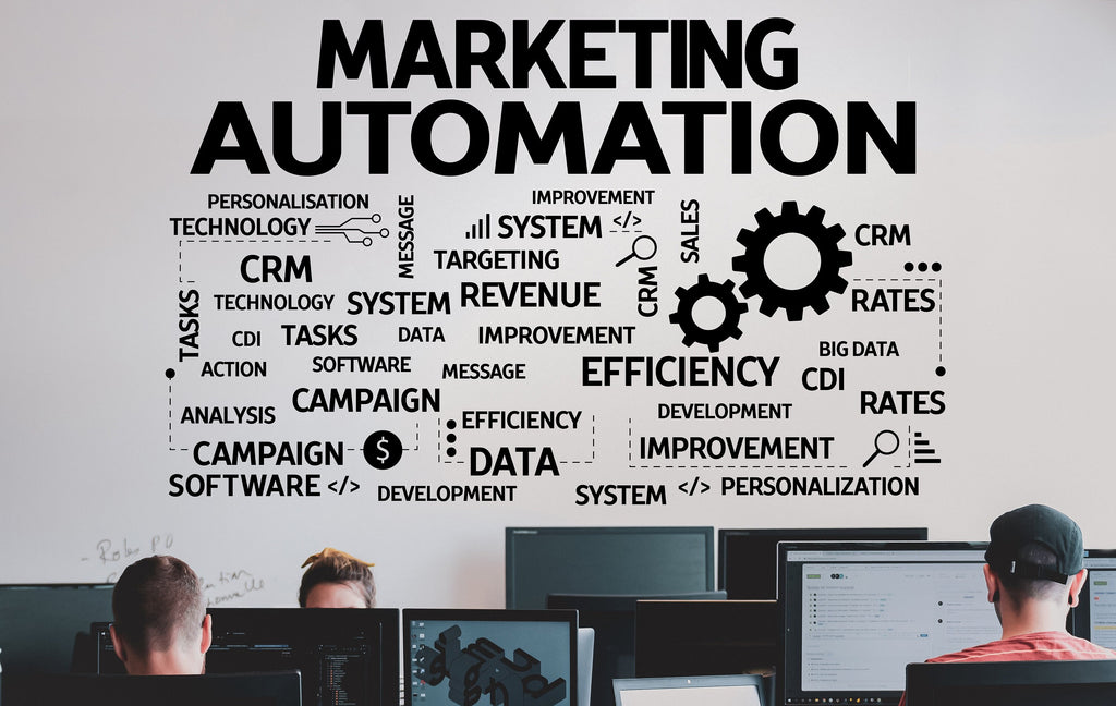 Marketing Automation Wall Decal, Marketing Office Wall Decal, Marketing Office Wall Decor, Office Stickers Decals, Office Wall Art 217LU