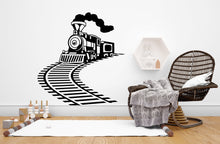 Load image into Gallery viewer, Train Wall Decal Train Wall Sticker Train Art Train Wall Vinyl Wall Decal Train Room Gifts Vinyl Wall Art Stickers 137RS