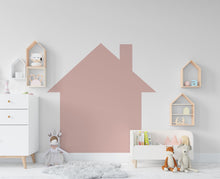 Load image into Gallery viewer, Big House Wall Decal Home Headboard Color Block, Boho Wall Decal, Bed Headboard Sticker, Headboard Wall Decal, Arch Wall Decal,Nursery 223LU