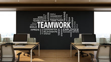 Load image into Gallery viewer, Teamwork Wall Decor Office Wall Decal Idea Teamwork Business Worker Inspire Office Decoration Motivation Stickers Mural Unique Gift 141RS