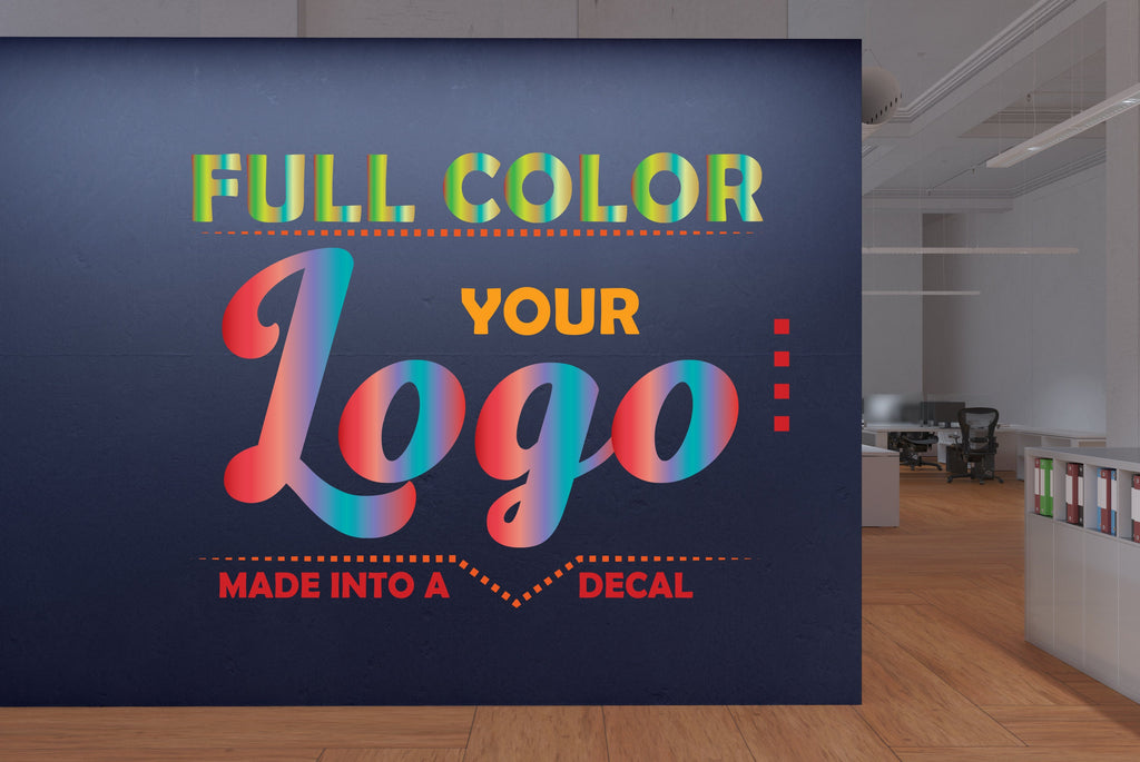 Custom Storefront Window and Wall Decals - Business Logos, Store Hours, Photos, Office Teamwork, Account Logistic Etc 144RS