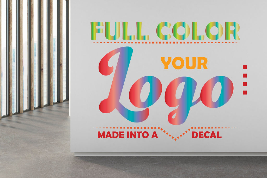 Custom Storefront Window and Wall Decals - Business Logos, Store Hours, Photos, Office Teamwork, Account Logistic Etc 144RS