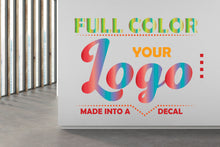 Load image into Gallery viewer, Custom Storefront Window and Wall Decals - Business Logos, Store Hours, Photos, Office Teamwork, Account Logistic Etc 144RS