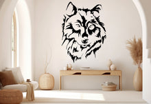 Load image into Gallery viewer, Wolf Wall Decal, Wolf Wall Art, Wolf Living Room Wall Decor Wolf Wall Sticker Wolf Wall Decor Animals Stickers, Wildlife Decals 219LU
