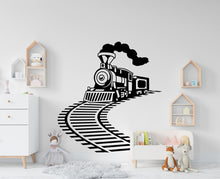 Load image into Gallery viewer, Train Wall Decal Train Wall Sticker Train Art Train Wall Vinyl Wall Decal Train Room Gifts Vinyl Wall Art Stickers 137RS