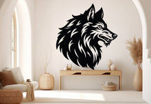 Load image into Gallery viewer, Wolf Wall Decal, Wolf Wall Art, Wolf Room Wall Decor Wolf Room Wall Sticker Wolf Wall Decor Animals Stickers 151RS