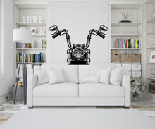 Load image into Gallery viewer, Motorcycle Wall Art Decal, Motocross Wall Decor, Ride Wall Art, Stickers Bedroom Motocross Wall Vinyl Nursery Wall Decals Art, Corner 285LU