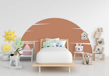 Load image into Gallery viewer, Sun Wall Decal Hedboard, Boho Wall Decal, Bed Arch Sticker, Hedboard Wall Decal, Arch Wall Decal, Arch Wall Decal Sticker, Wall Decal 276LU