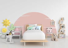 Load image into Gallery viewer, Sun Wall Decal Hedboard, Boho Wall Decal, Bed Arch Sticker, Hedboard Wall Decal, Arch Wall Decal, Arch Wall Decal Sticker, Wall Decal 276LU