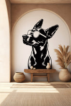 Load image into Gallery viewer, Dog wall decal Dog decor Dog kids Dog wall art Decal Dog Lover Animals Corner wall decal Dog Wall Bathroom Wall Decals Stickers Vinyl 279LU
