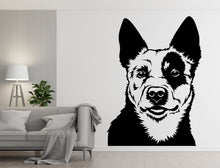 Load image into Gallery viewer, Australian Cattle Dog wall decal Dog decor Dog kids Dog wall art Decal Dog Lover Animals Dog Wall Bathroom Wall Decals Stickers Vinyl 291LU
