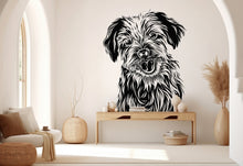 Load image into Gallery viewer, Dog wall decal Dog decor Dog kids Dog wall art Decal Dog Lover Animals Corner wall decal Dog Wall Bathroom Wall Decals Stickers Vinyl 284LU