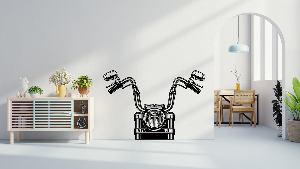 Motorcycle Wall Art Decal, Motocross Wall Decor, Ride Wall Art, Stickers Bedroom Motocross Wall Vinyl Nursery Wall Decals Art, Corner 285LU
