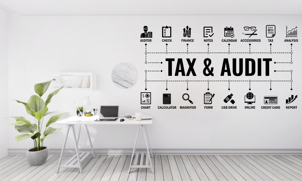 Tax Audit Office Wall Decor Office Wall Decal Finance Idea Teamwork Business Worker Inspire Office Decoration Motivation Stickers Gift 290LU