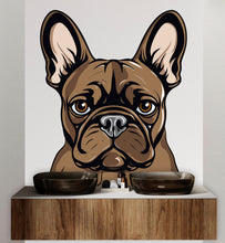 Load image into Gallery viewer, Dog wall decal Dog decor Dog kids Dog wall art Decal Dog Lover Animals Dog Mom Wall Bathroom Wall Decals Stickers Vinyl 002DE