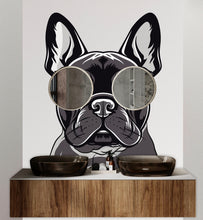 Load image into Gallery viewer, Dog wall decal Dog decor Dog kids Dog wall art Decal Dog Lover Animals Dog Mom Wall Bathroom Wall Decals Stickers Vinyl 003DE